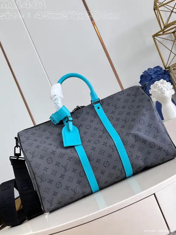 Official oldcobbler LOUIS 45 KEEPALL VUITTON BANDOULIÈRE 0607